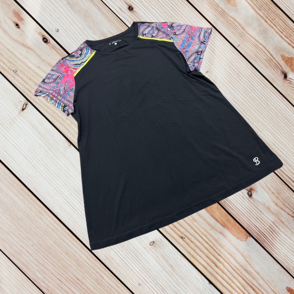Sofibella XL black athletic tee